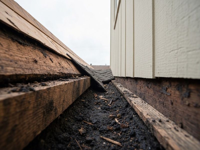 Eave Roofline Rot Repair Keyes Ca