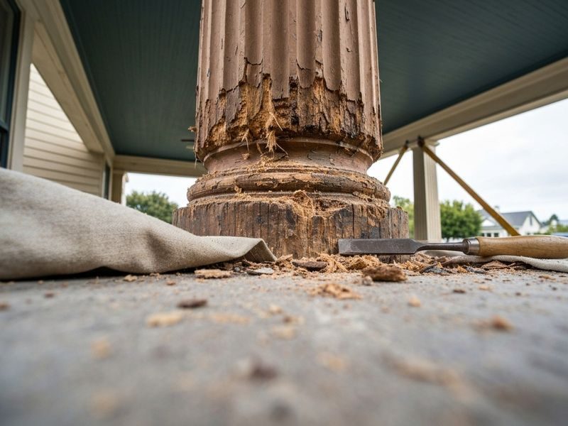 Deck Porch Rot Repair La Grange Ca