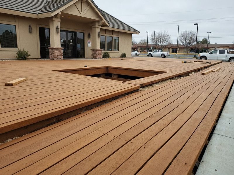 Commercial Deck Framing Decay Modesto Ca