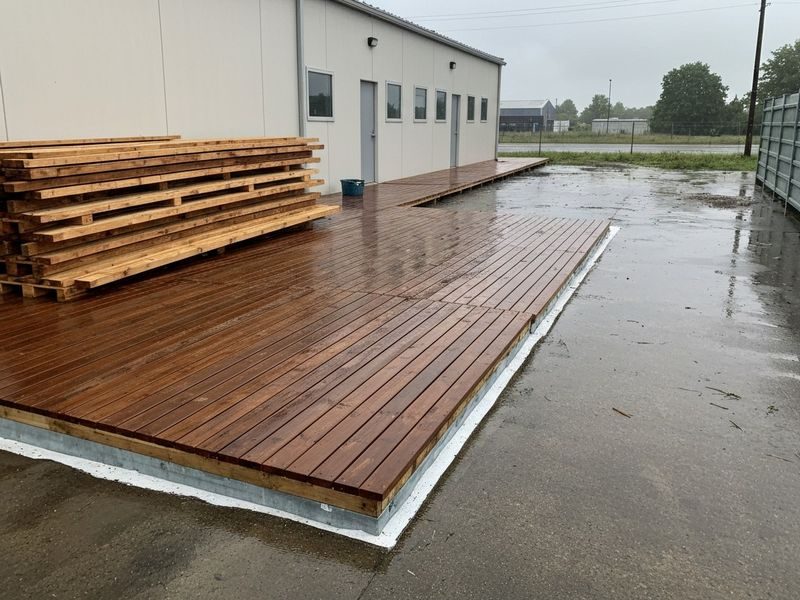 Commercial Deck Walkway Phased Modesto Ca