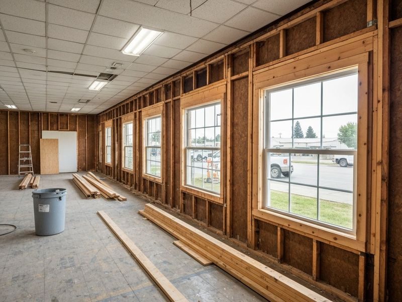 Commercial Window Frame Decay Modesto Ca