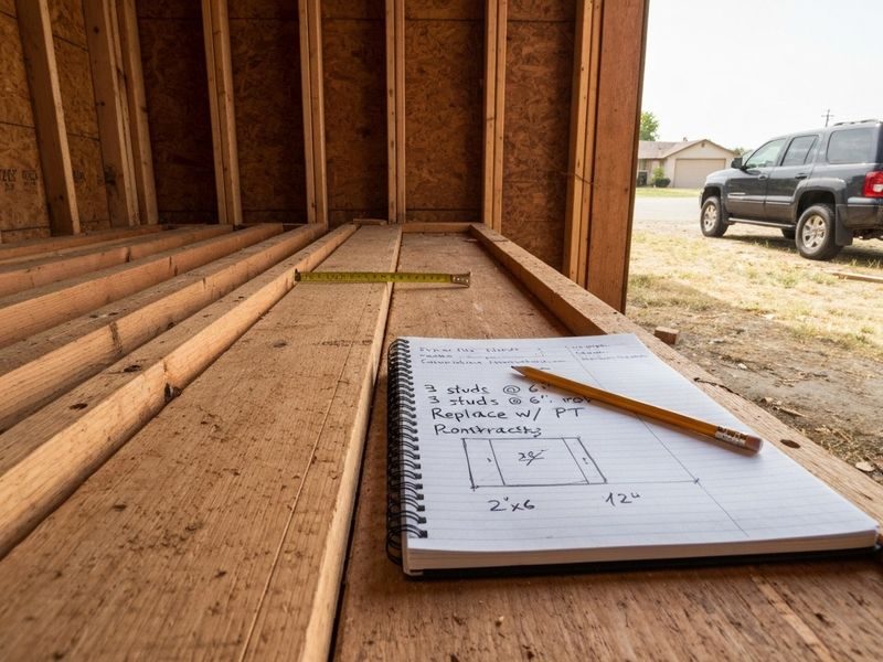 Tenant Improvement Framing Rebuild Modesto Ca