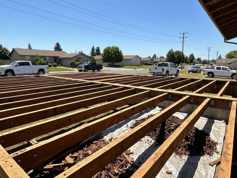 Deck Joist Rot Repair Modesto Ca