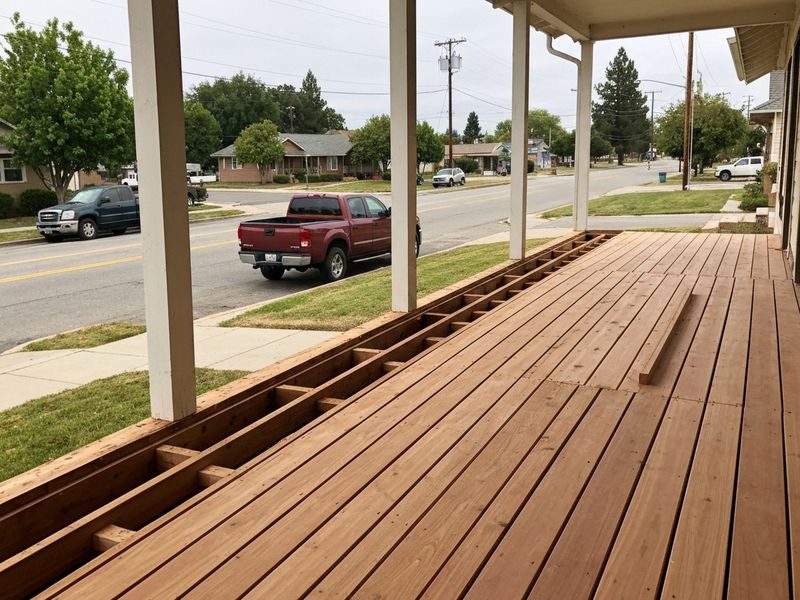 Porch Floor Rot From Modesto Ca