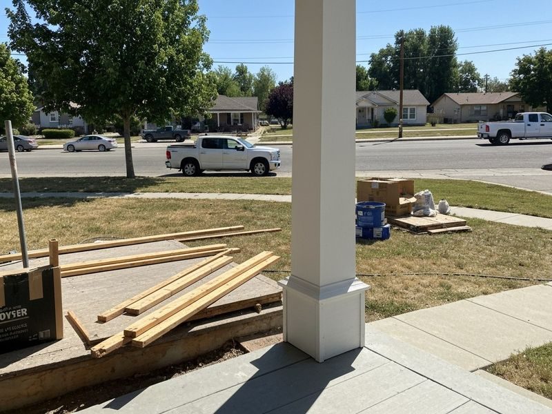 Porch Post Rot From Modesto Ca