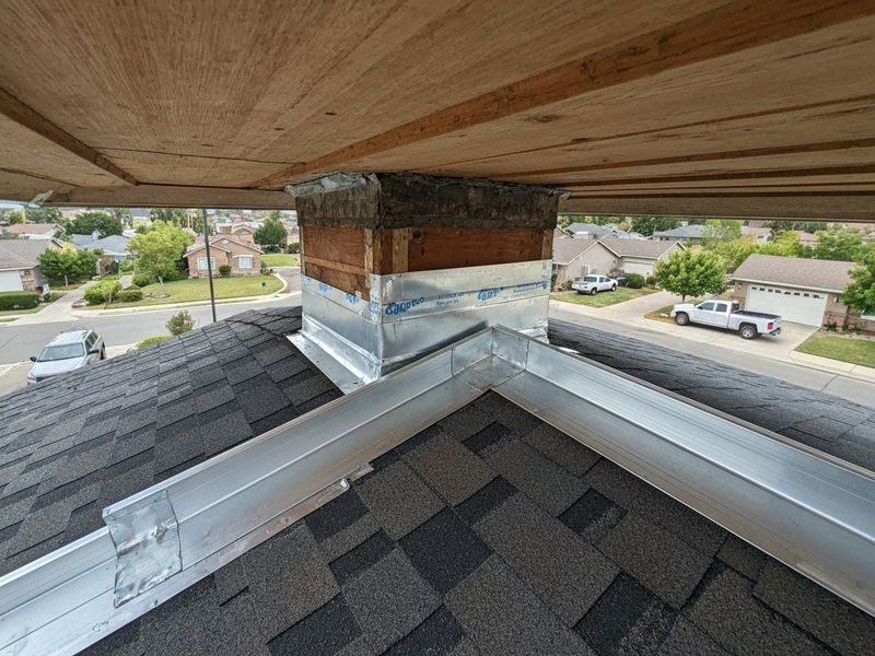 Chimney Chase Rebuild With Modesto Ca