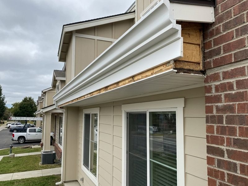 Eave Rebuild With Rot Modesto Ca