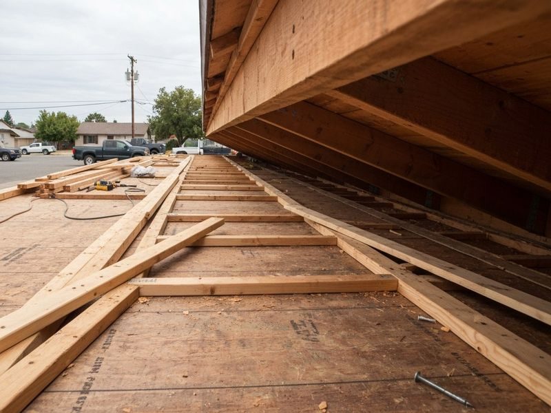 Roof Edge Rebuild With Modesto Ca
