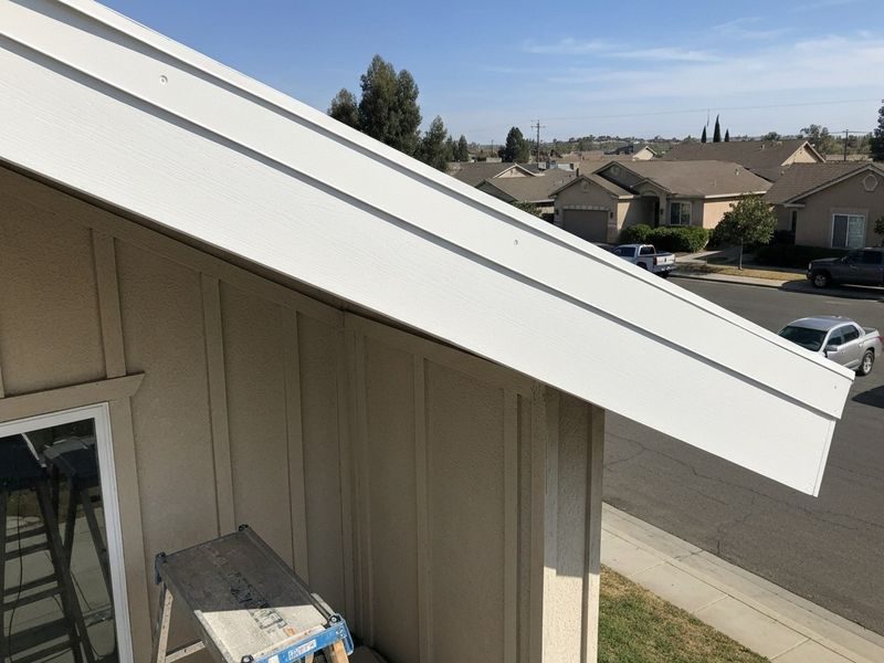 Overhang Rot At Roof Modesto Ca