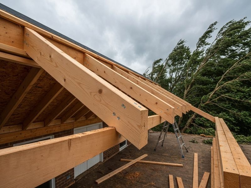 Overhang Rot From Wind Modesto Ca