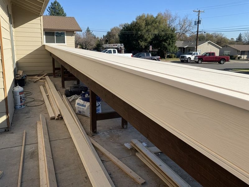 Fascia Replacement At Gable Modesto Ca