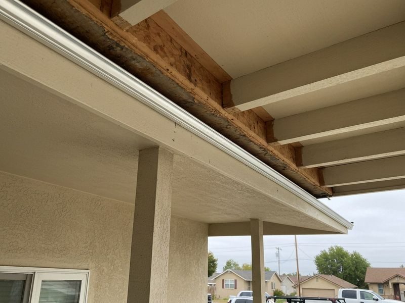 Fascia Rot From Downspout Modesto Ca