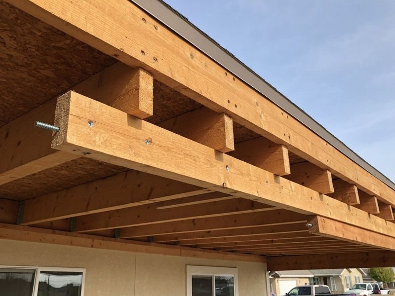 Exposed Rafter Tail Rebuild Modesto Ca