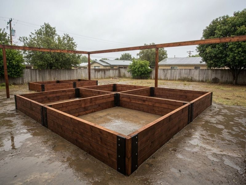 Planter Box Drainage Correction Modesto Ca