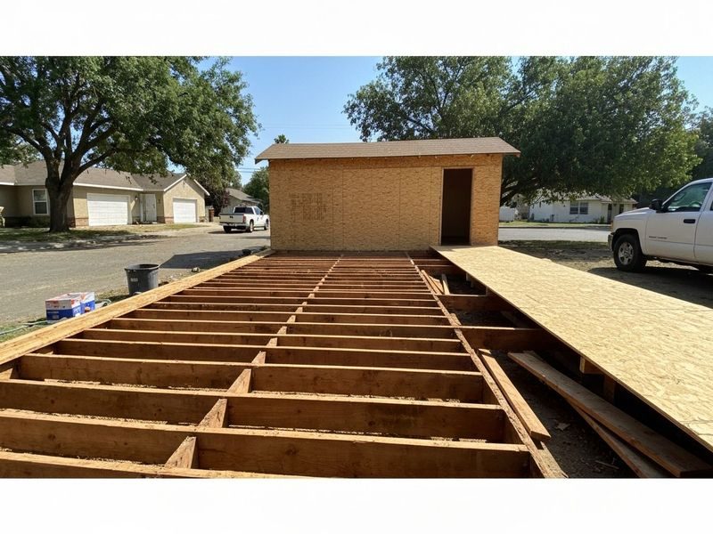 Ca Modesto Detached Garage Subfloor Rot