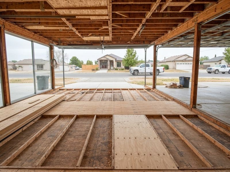 Modesto Ca Detached Garage Subfloor Rot