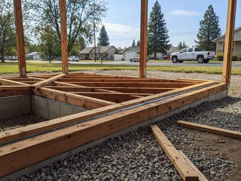 Shed Framing Rot Inspection Modesto Ca
