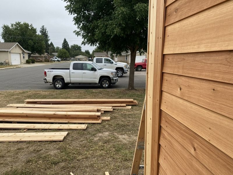 Shed Siding Rot At Modesto Ca