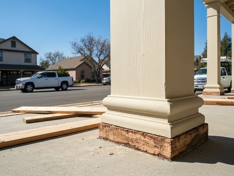 Column Base Moisture Barrier Modesto Ca