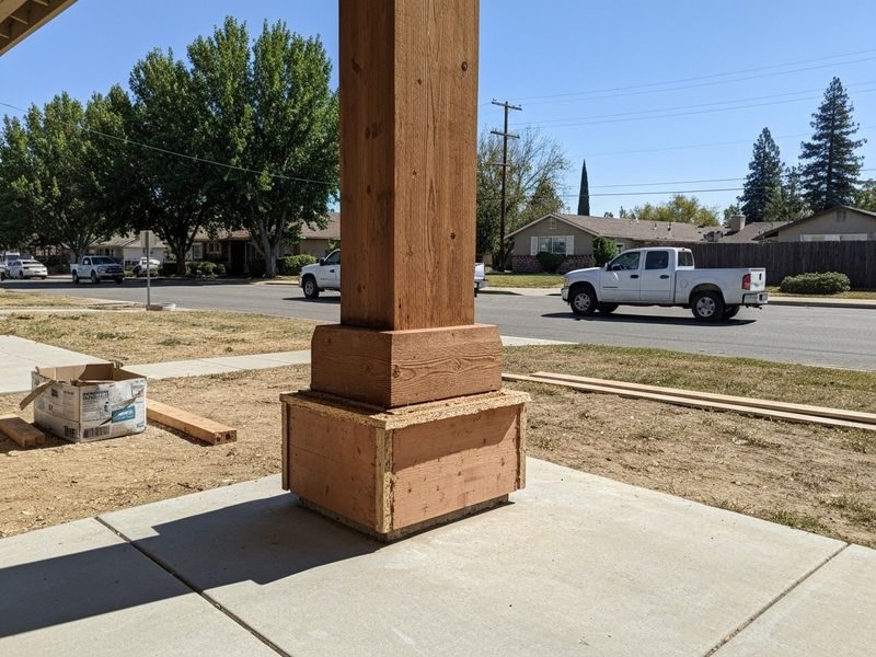 Column Rot From Standing Modesto Ca