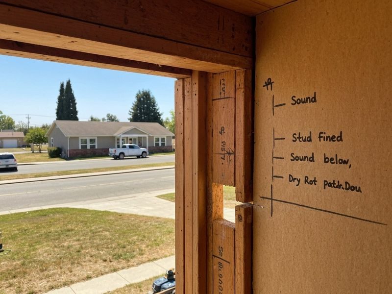 Crawl Space Framing Rot Modesto Ca