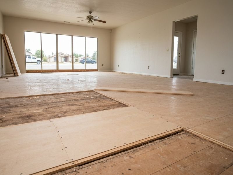 Subfloor Rot At Plumbing Modesto Ca